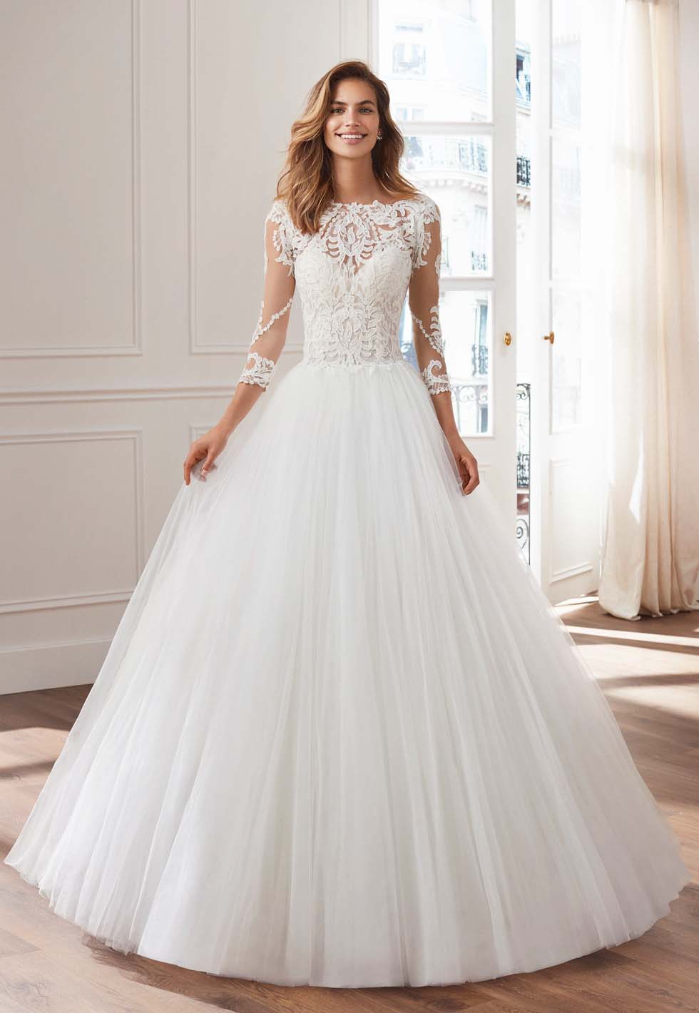 Luna-Novias_2019_3S154_1_Vika Brautkleid Duchesse