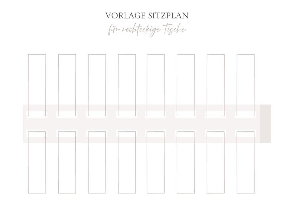 Sitzordnung-Vorlage-Download-rechteckig Sitzordnung Vorlage Download rechteckig