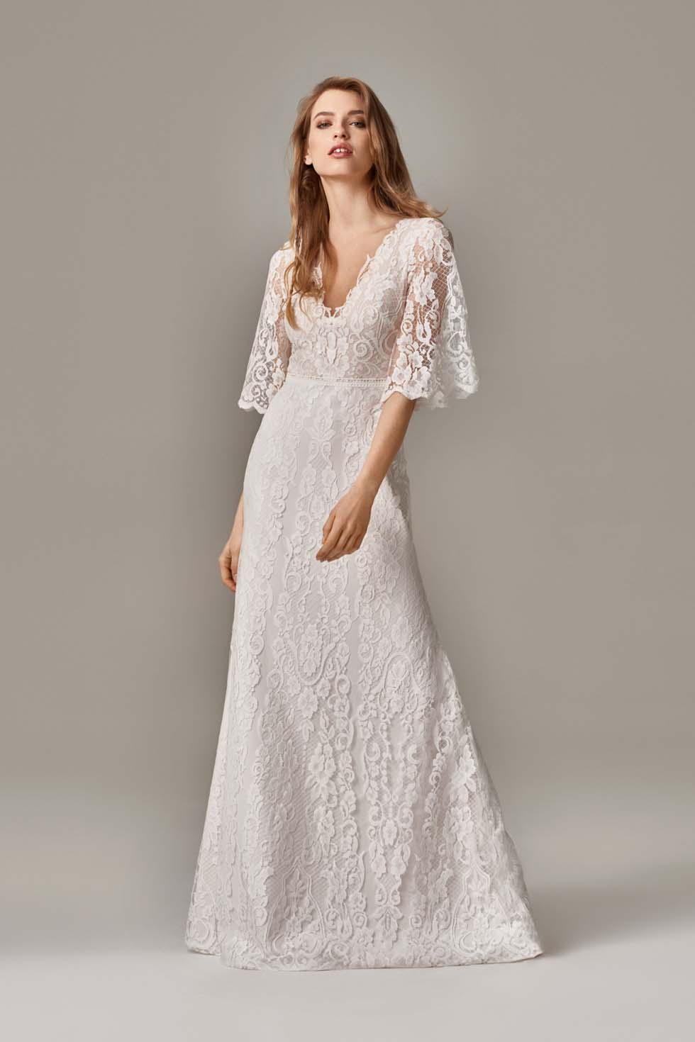 Brautkleider_Anna-Kara_2019_2_Maureen1 Brautkleid Glocken Ärmel Anna Kara