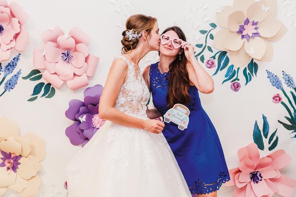 Braut Fotobox Flowerwall Fotobox Flowerwall