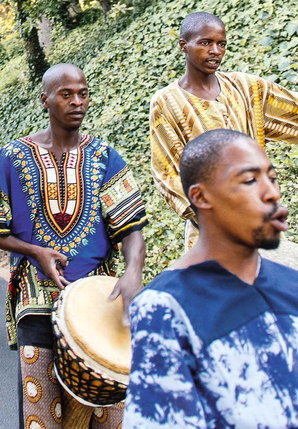 Afrikanische Trommler Musik Hochzeit
