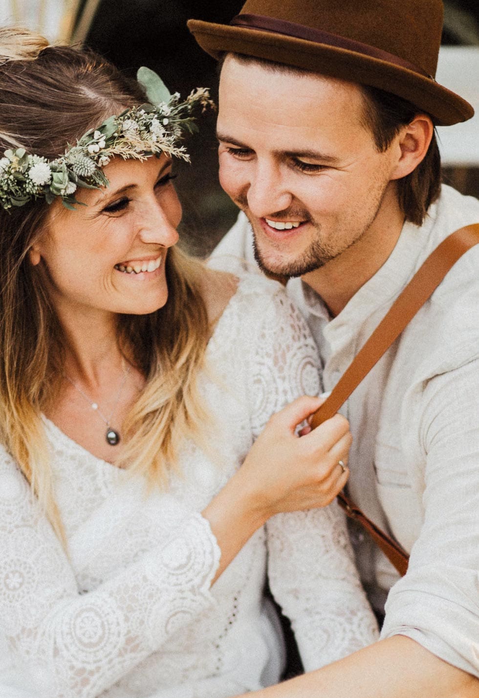 Hochzeitsfoto Brautpaar Hochzeitsfoto Boho