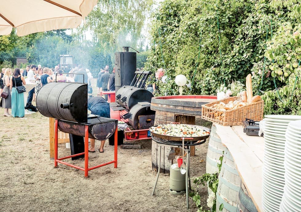 Grillbuffet Western-Hochzeit Grillbuffet Western-Hochzeit