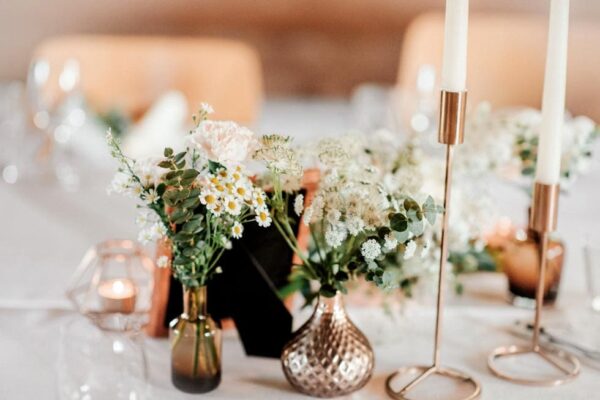 Tischdeko Hochzeit roségold Tischdeko Hochzeit roségold