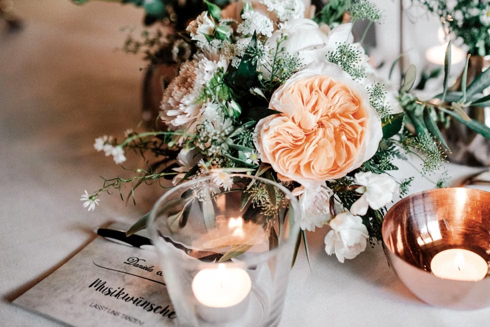 Tischdeko Hochzeit Vintage