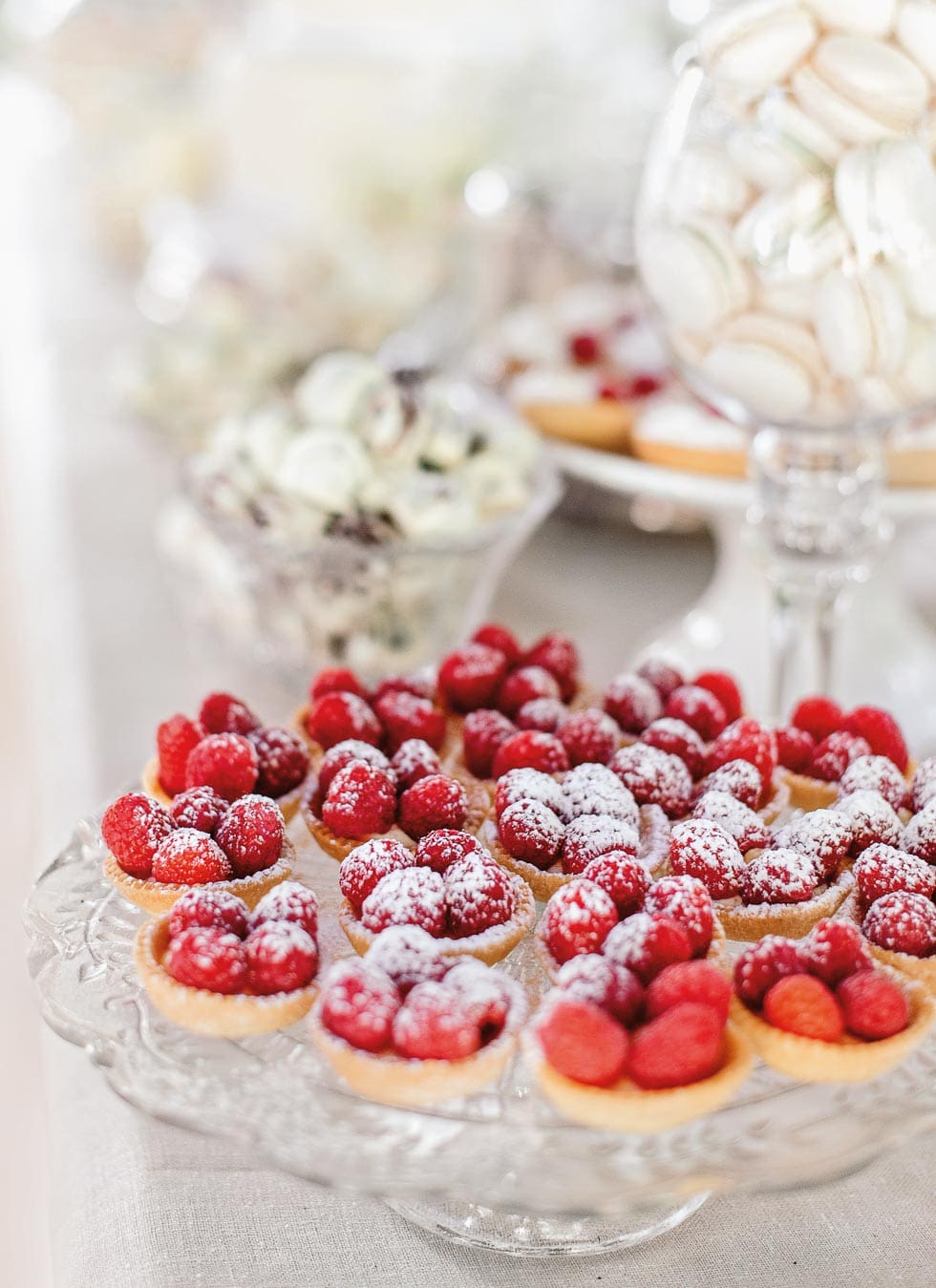 Törtchen Sweet Table Kuchenbuffet Hochzeit