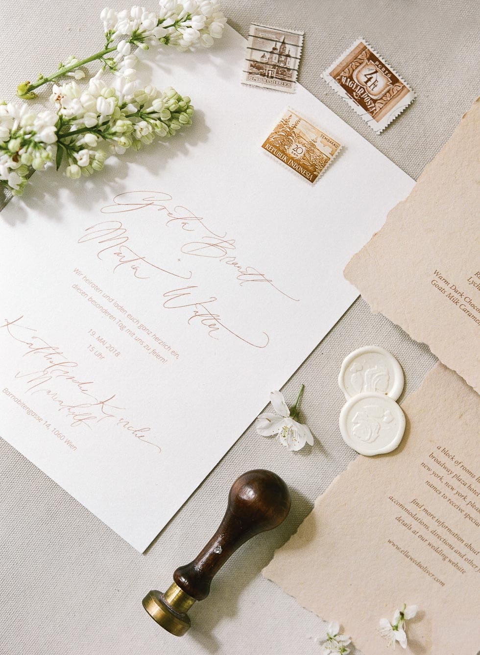 Hochzeitssiegel Einladung Hochzeitssiegel Einladung