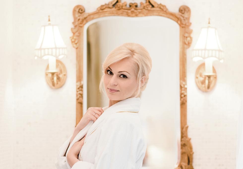 Brautstyling Braut Make-up