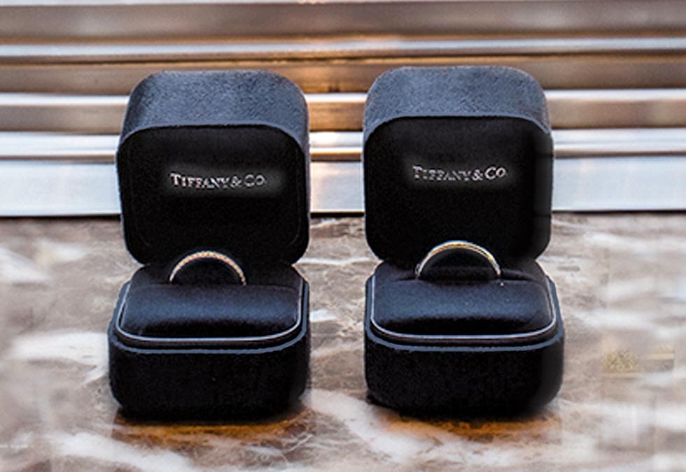 Trauringe Tiffany & Co. Trauringe Gold Ringbox