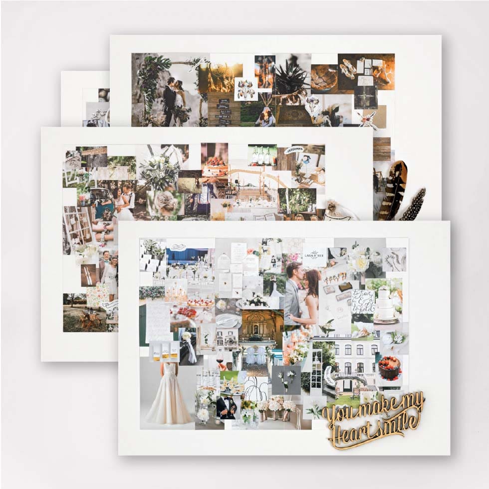Moodboard zur Hochzeit erstellen Moodboard zur Hochzeit erstellen