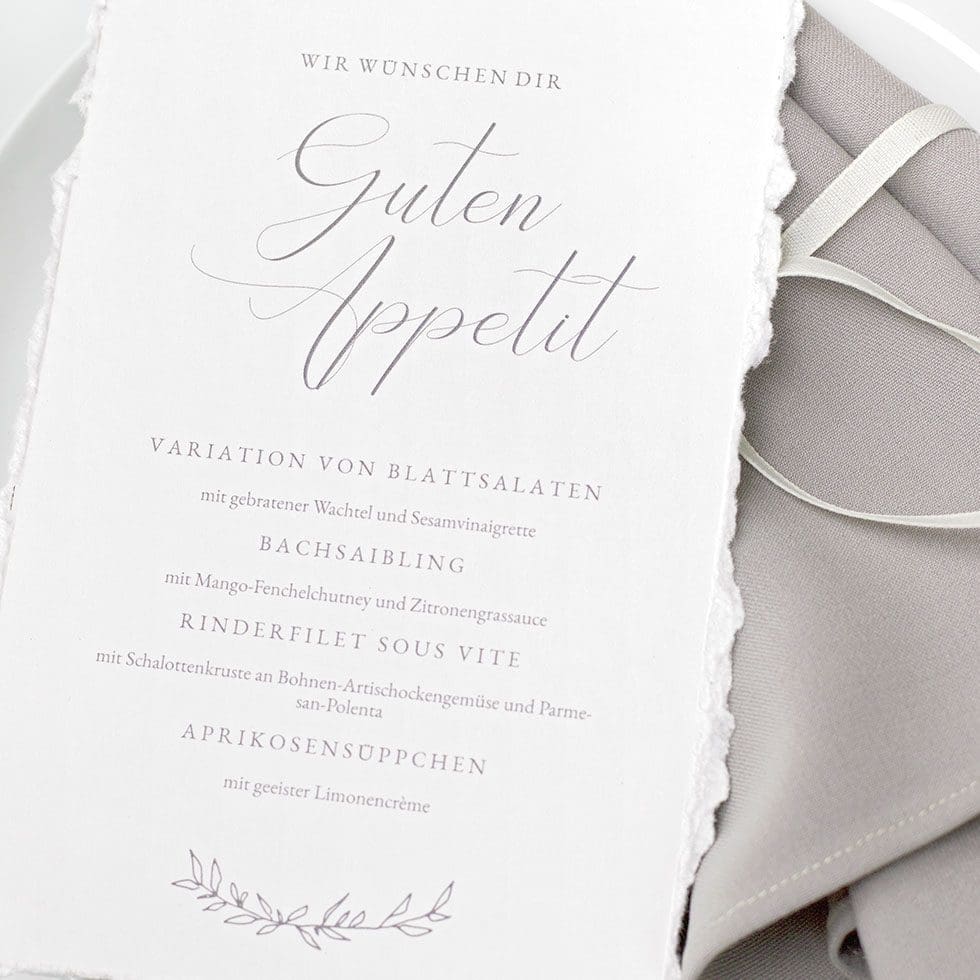Elegant-Branch_Menuekarte-Hochzeit_Produktbilder Hochzeitspapeterie Kalligraphie Schrift