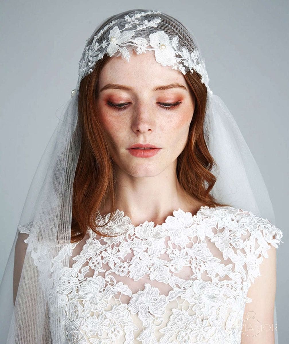 Juliet Cap Brautschleier Juliet Cap Brautschleier