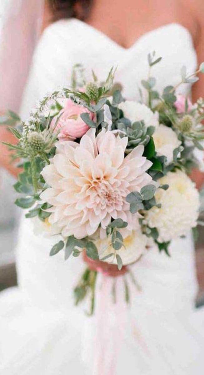 Hochzeitsblumen Brautstrauß Dahlie Hochzeitsblumen Brautstrauß Dahlie