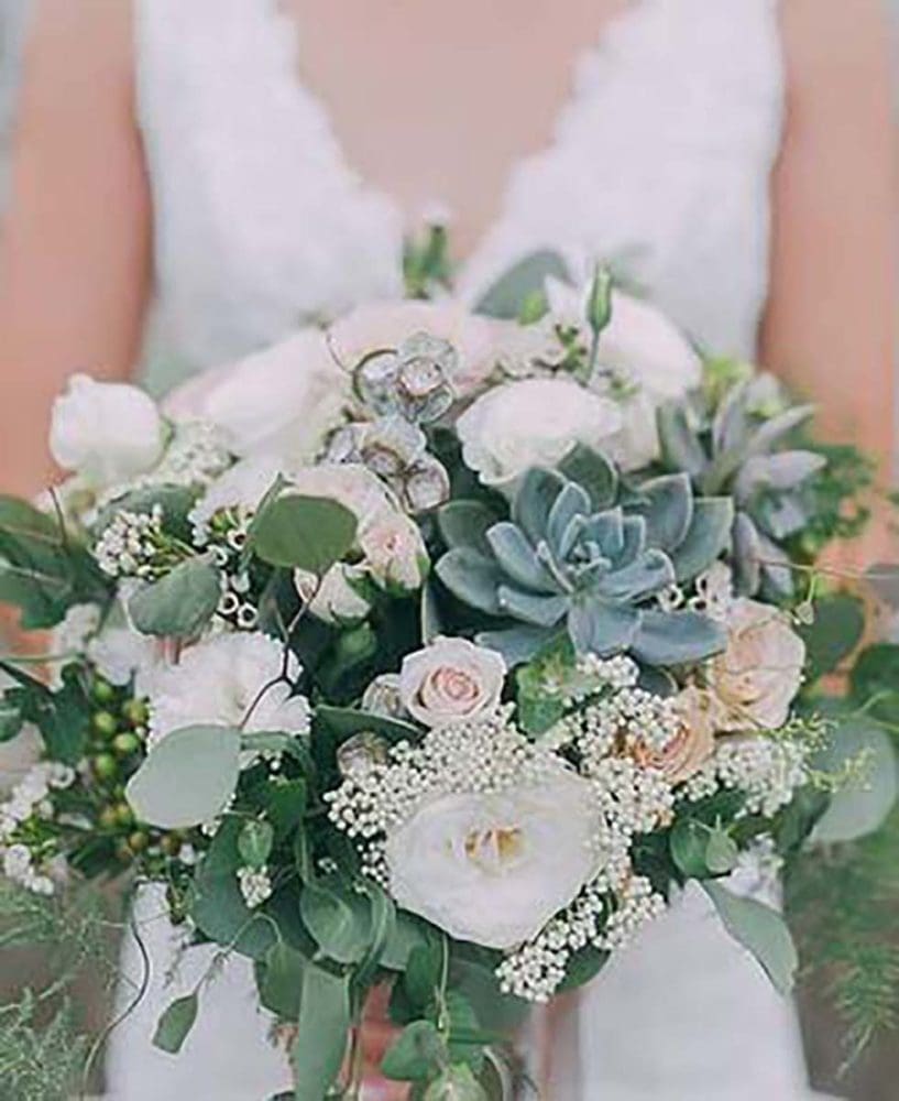 Hochzeitsblumen Brautstrauß Sukkulenten Hochzeitsblumen Brautstrauß Sukkulenten