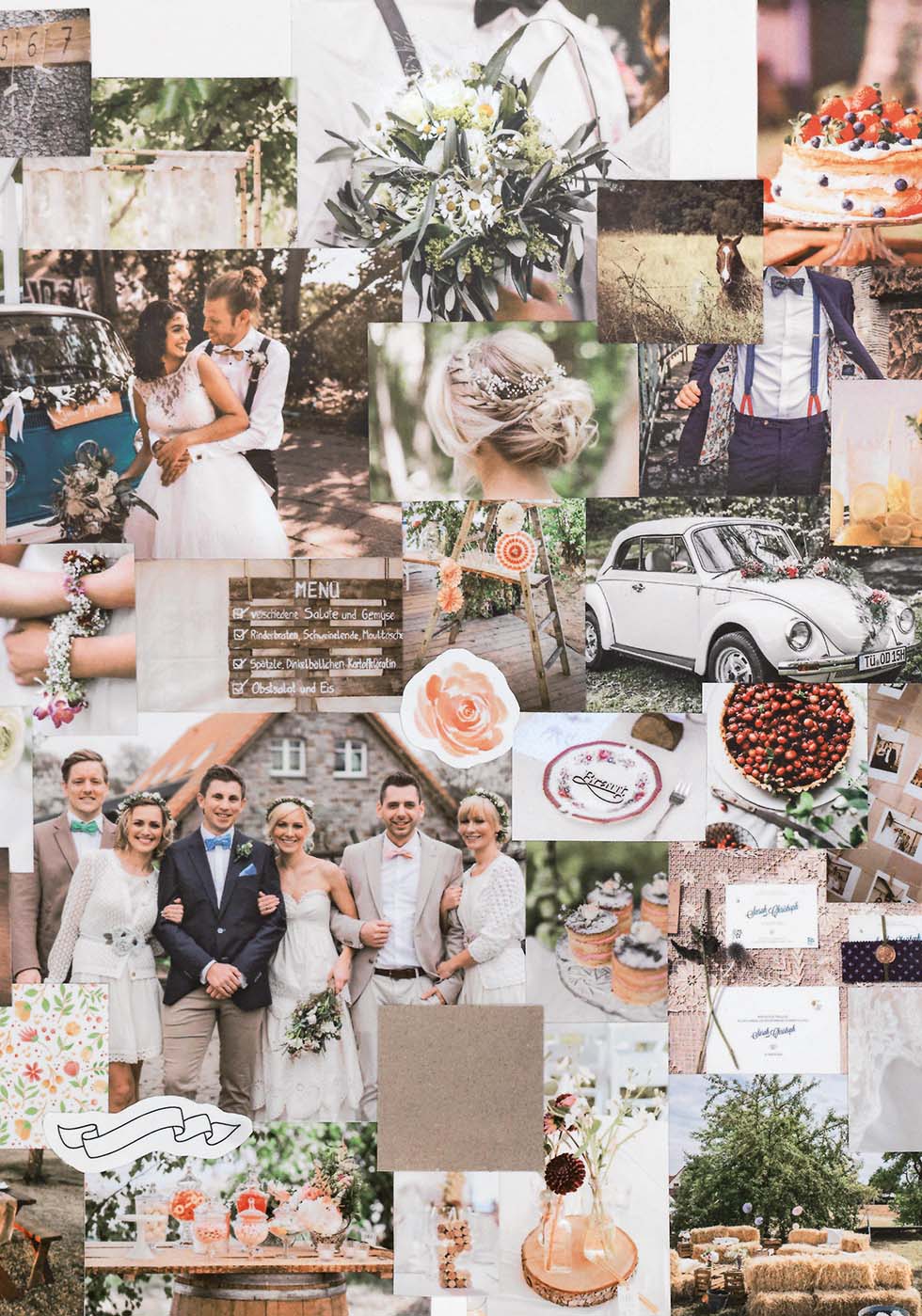 Moodboard Hochzeit Vintage Moodboard Hochzeit Vintage
