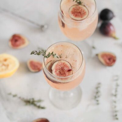 Sekt Früchte