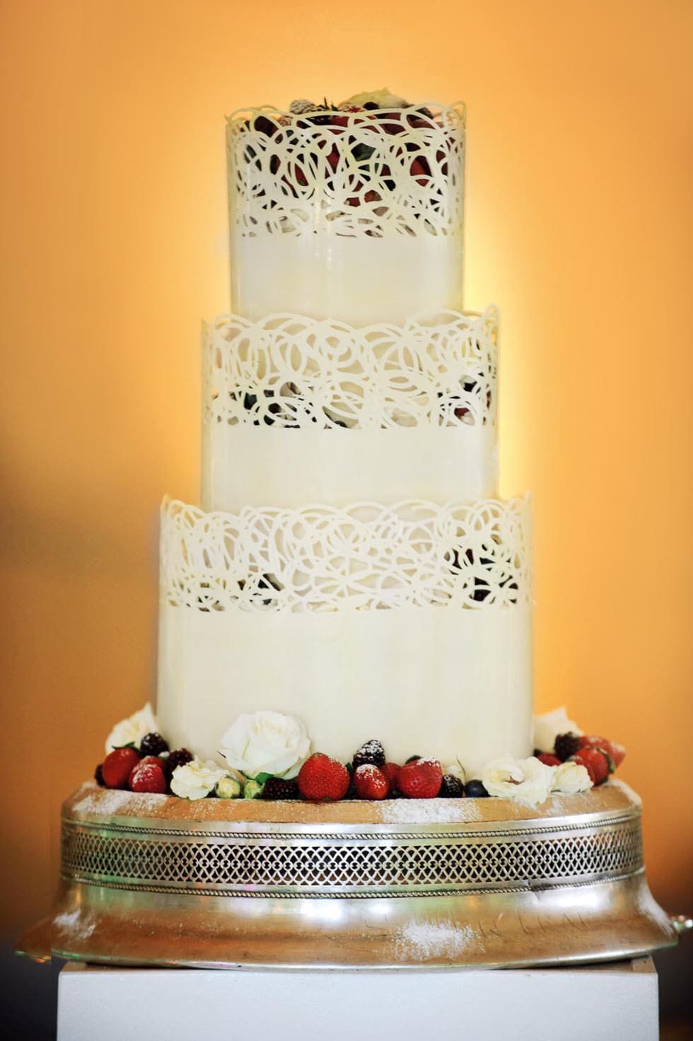 Hochzeitstorte weiße Schokolade Hochzeitstorte weiße Schokolade