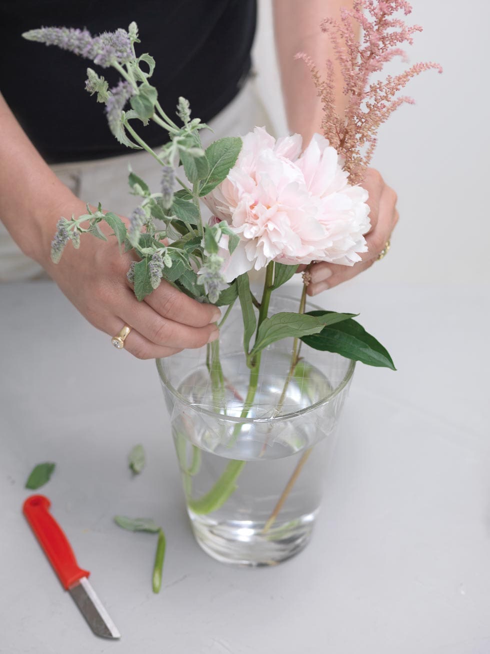 Anleitung Blumenstrauß Tischdeko selber machen Anleitung Blumenstrauß Tischdeko selber machen
