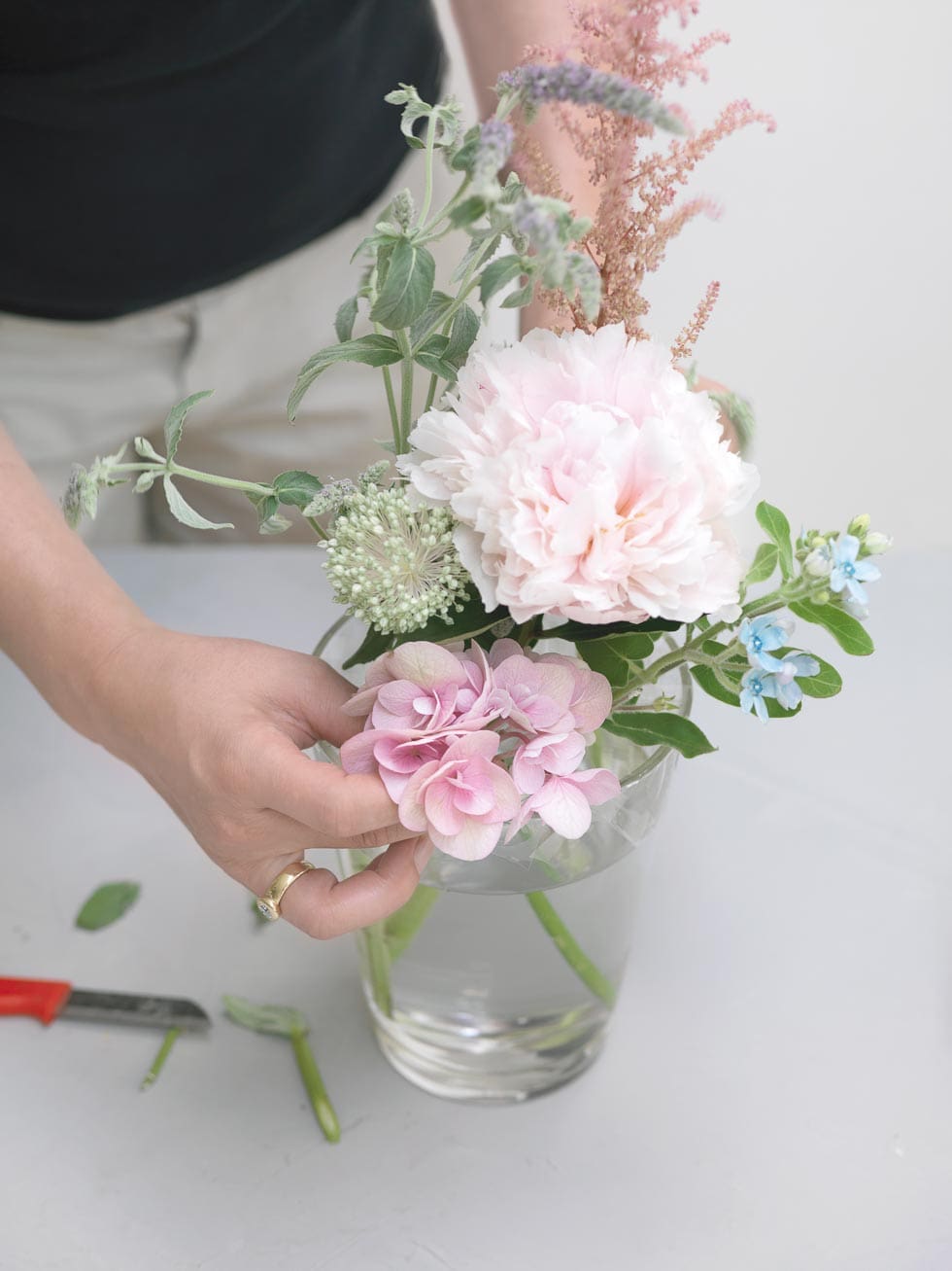 Anleitung Blumenstrauß Tischdeko selber machen Anleitung Blumenstrauß Tischdeko selber machen