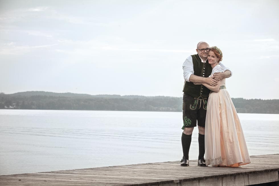 Hochzeit in Tracht Brautpaar Hochzeit in Tracht Brautpaar