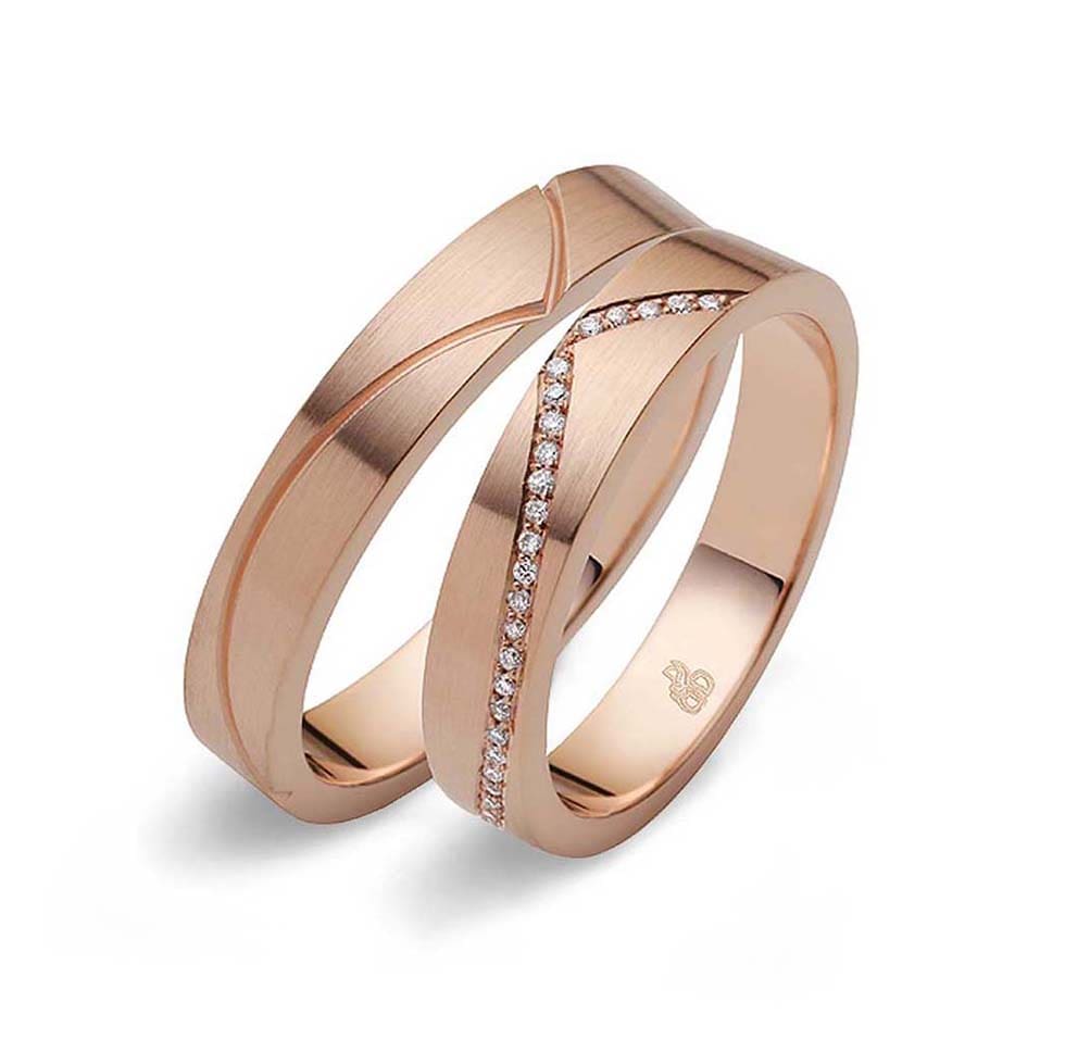 Eheringe Roségold