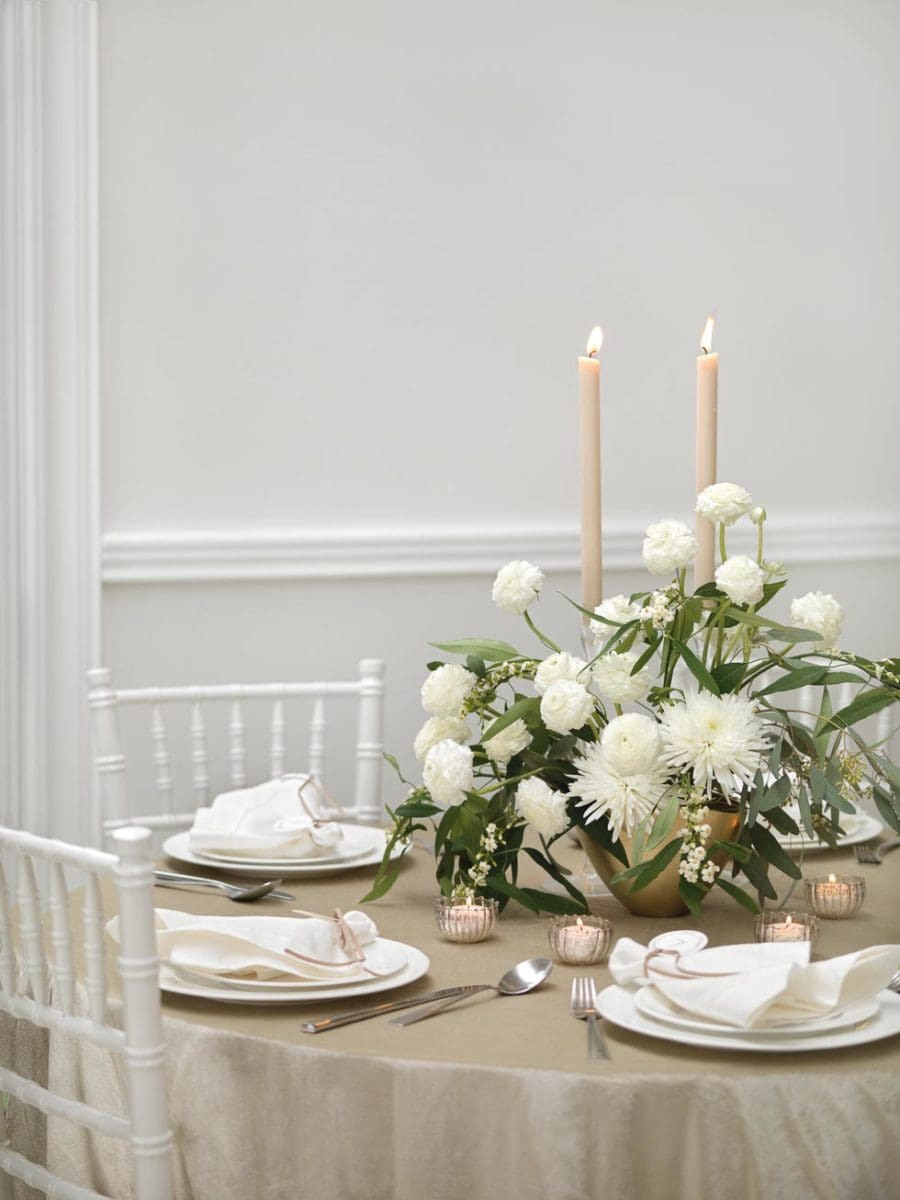 Tischdeko Hochzeit runder Tisch Tischdeko Hochzeit runder Tisch