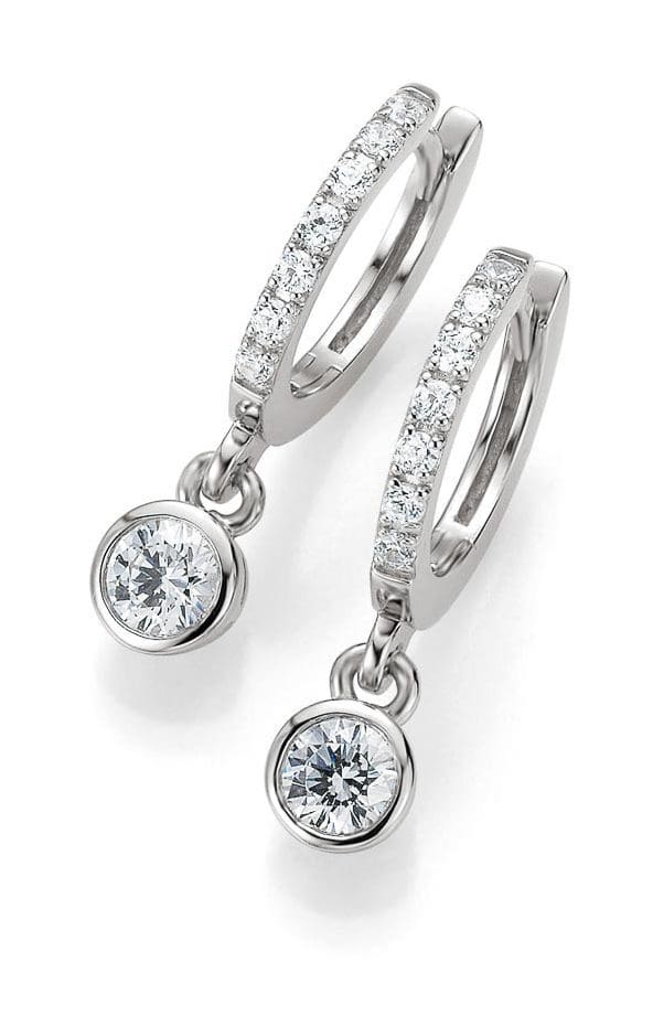 Ohrringe Hänger Brillanten Ohrringe Hänger Brillanten