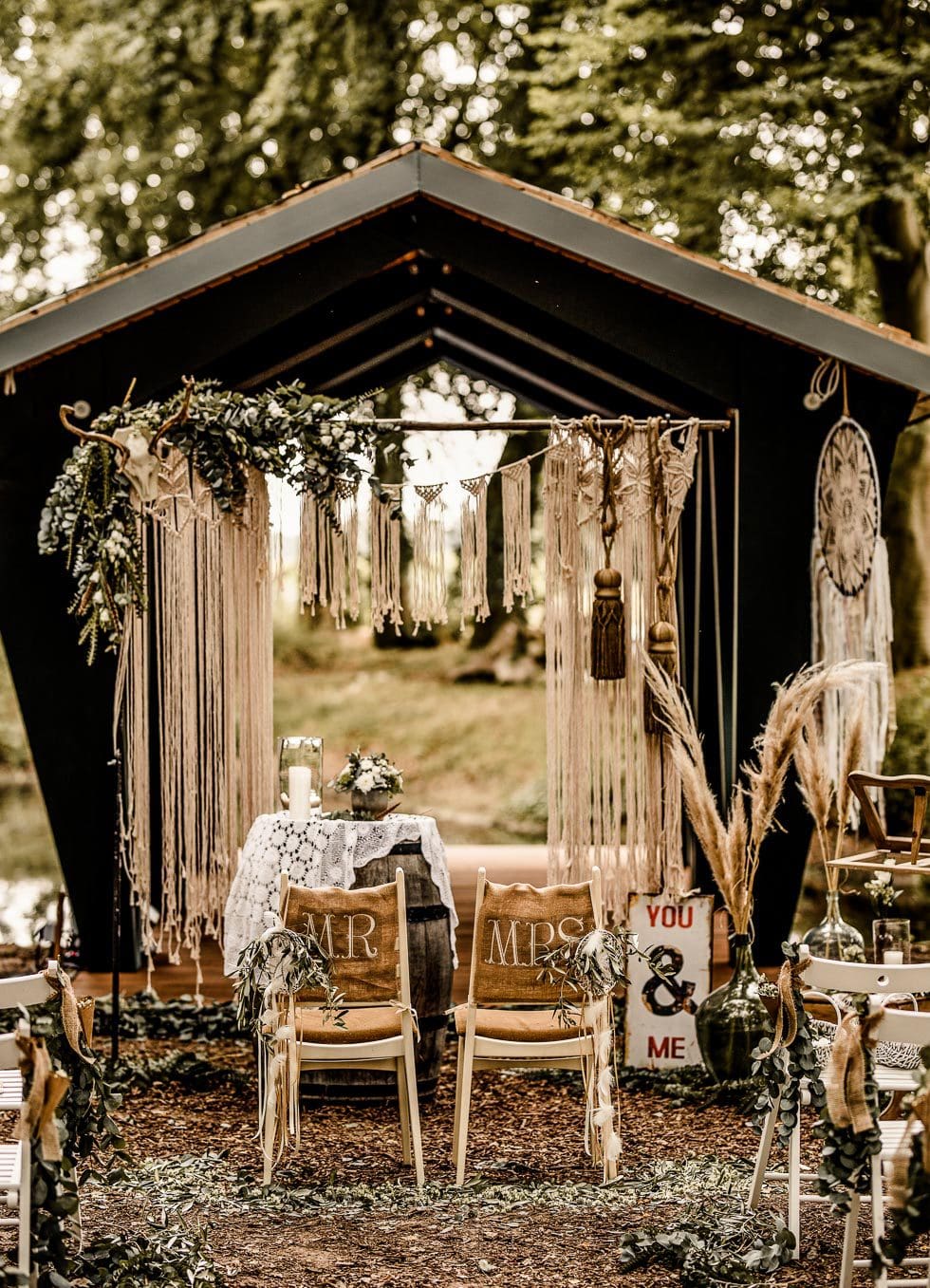 Stuhl Boho Trauung Trauhintergrund Stuhl Boho Trauung Trauhintergrund