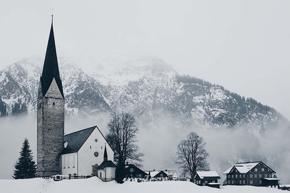 Kirche-Winter