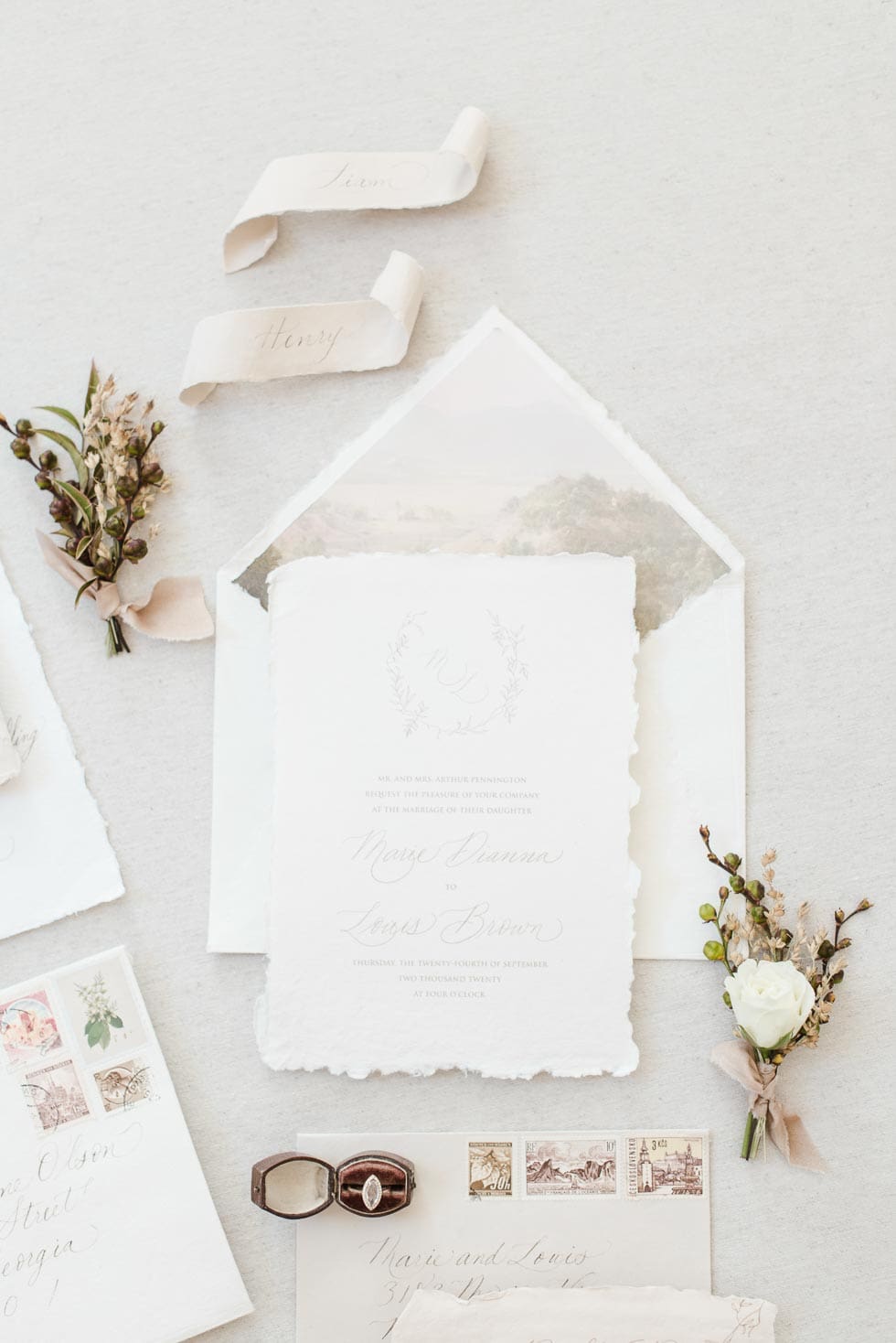 Kalligraphie Hochzeit