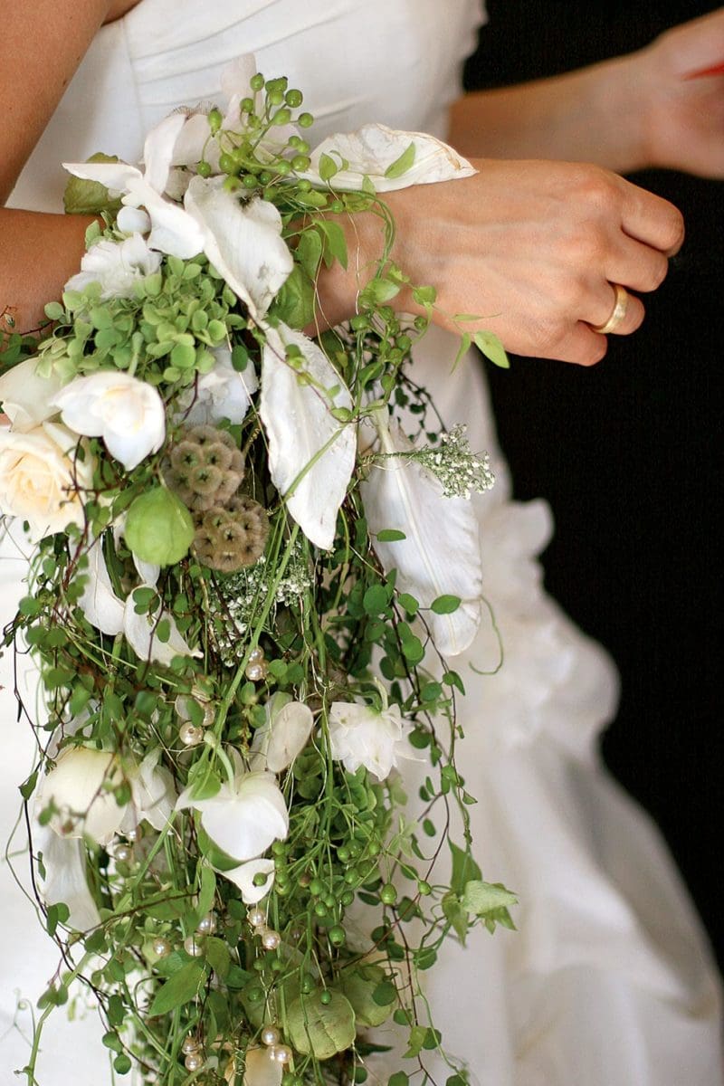 Brautstrauß Lilien und Orchideen Brautstrauß Lilien und Orchideen