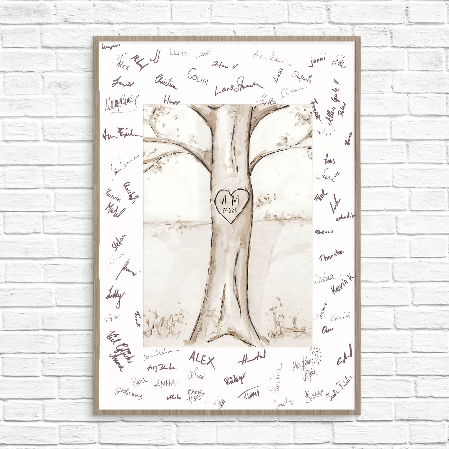 Gästebuch Bild Baum Gästebuch Bild Baum