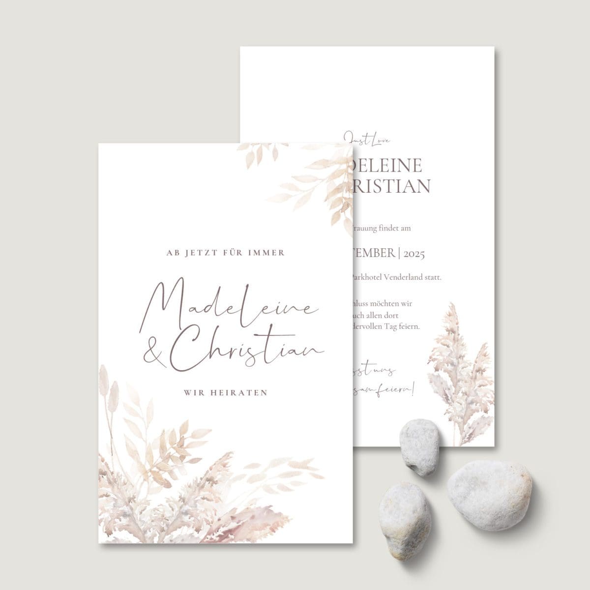 Hochzeitseinladung Western Hochzeit Hochzeitseinladung Western Hochzeit