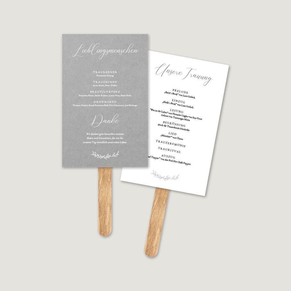 Hochzeitskarten-Elegant-Branch23 Hochzeitsfächer Vorlage personaliserbar