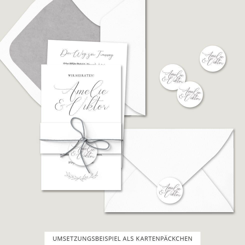 Hochzeitskarten-Elegant-Branch6 Hochzeitseinladung Kartenpäckchen Vorlage