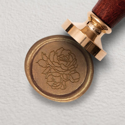 Siegelstempel Wildrose