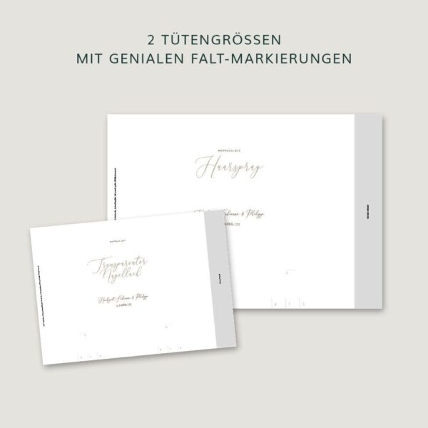 Notfallkörbchen: Personalisierbare Vanity Set-Tüten – Bild 3