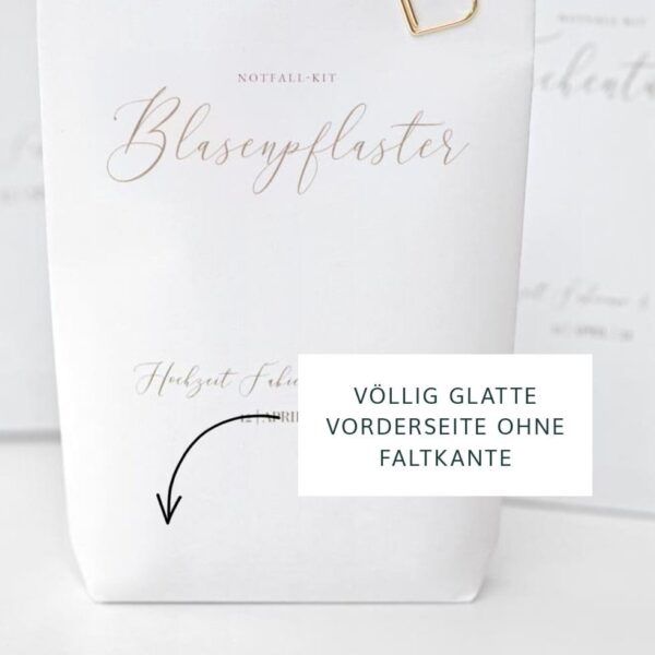 Notfallkörbchen: Personalisierbare Vanity Set-Tüten – Bild 4