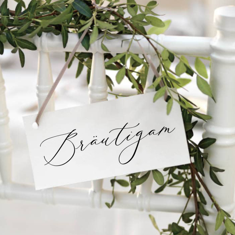 Individuelle Stuhlschilder Hochzeit gestalten Individuelle Stuhlschilder Hochzeit gestalten