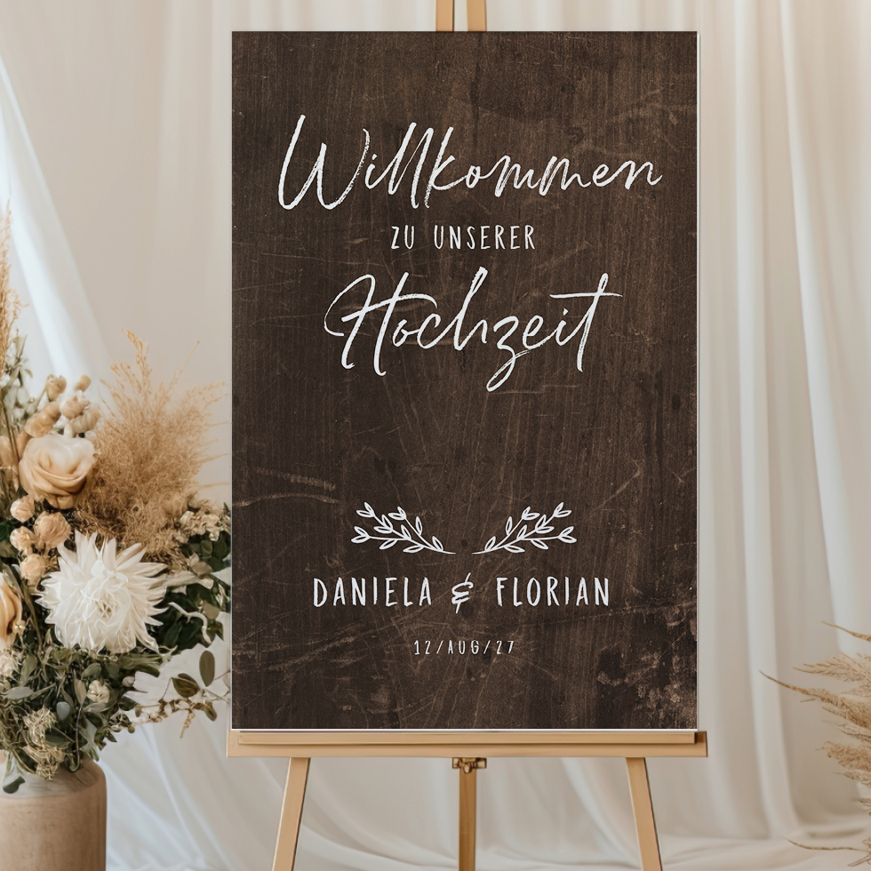 Hochzeitsschild Holz Hochzeitsschild Holz