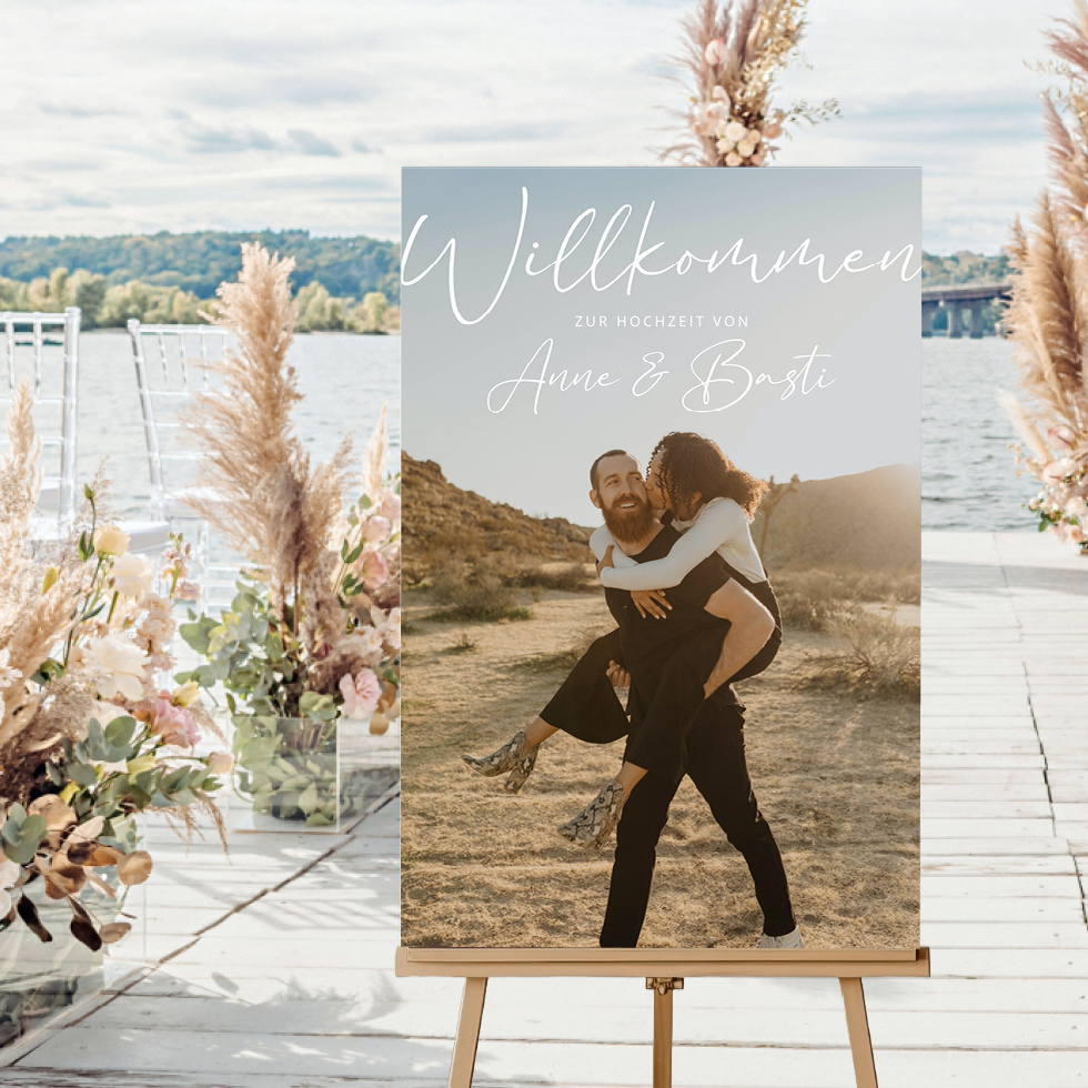 Willkommensschild Hochzeit Foto Willkommensschild Hochzeit Foto