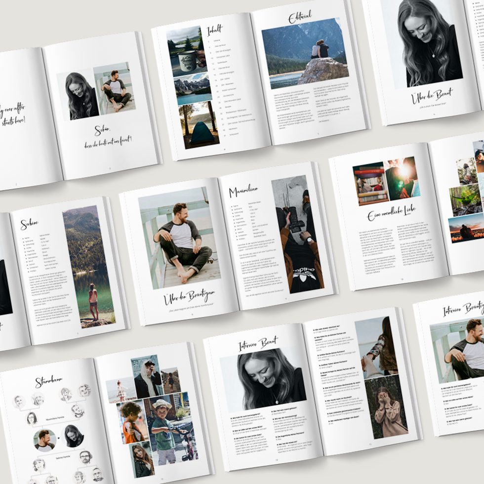 Hochzeitszeitung Inhalt Modern Hochzeitszeitung Inhalt Modern