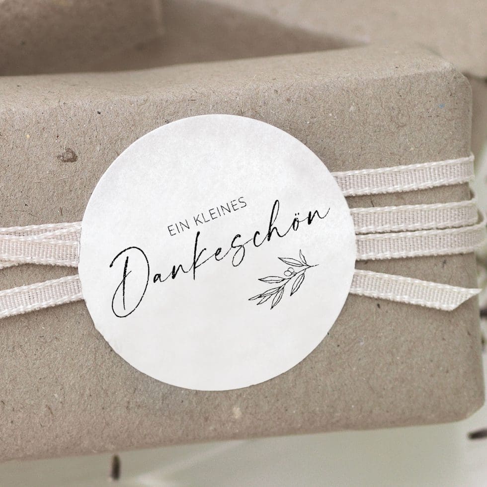 Stempel ein kleines Dankeschön Stempel ein kleines Dankeschön