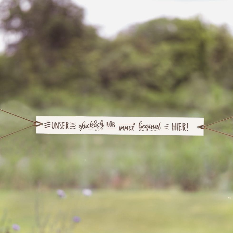 Hochzeitsbanner-beige Hochzeitsbanner-beige