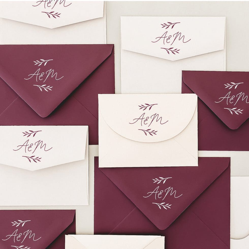 Stempel Briefumschlag Hochzeit Stempel Briefumschlag Hochzeit