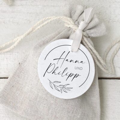 DIY Gastgeschenk Anhänger