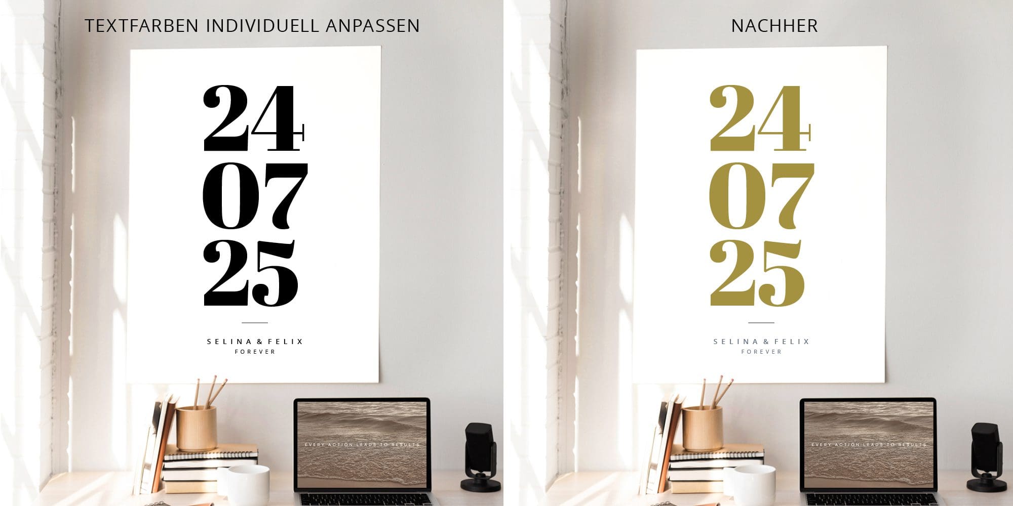 Poster personalisierbar Poster personalisierbar