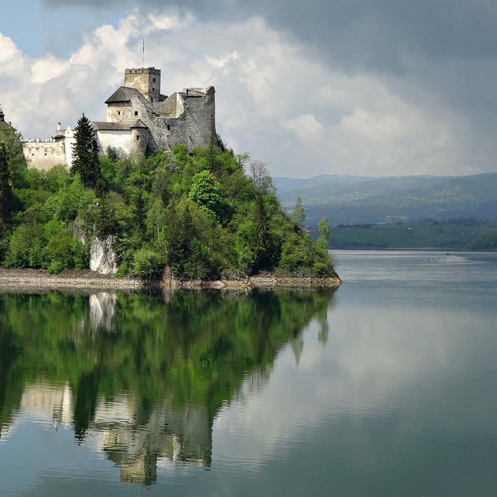 Schloss-Polen-See Schloss Polen