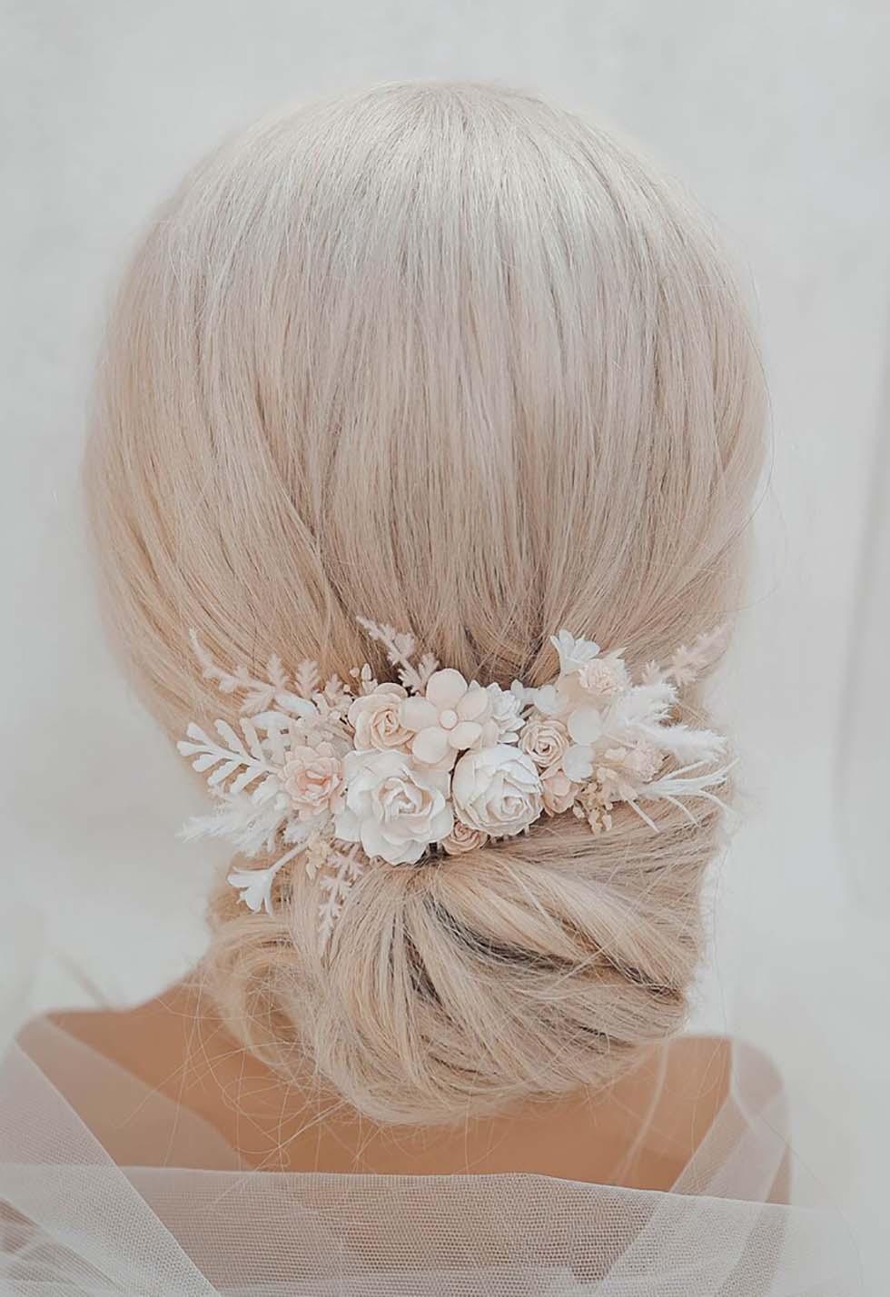 Haarkamm Boho Blumen Haarkamm Boho Blumen