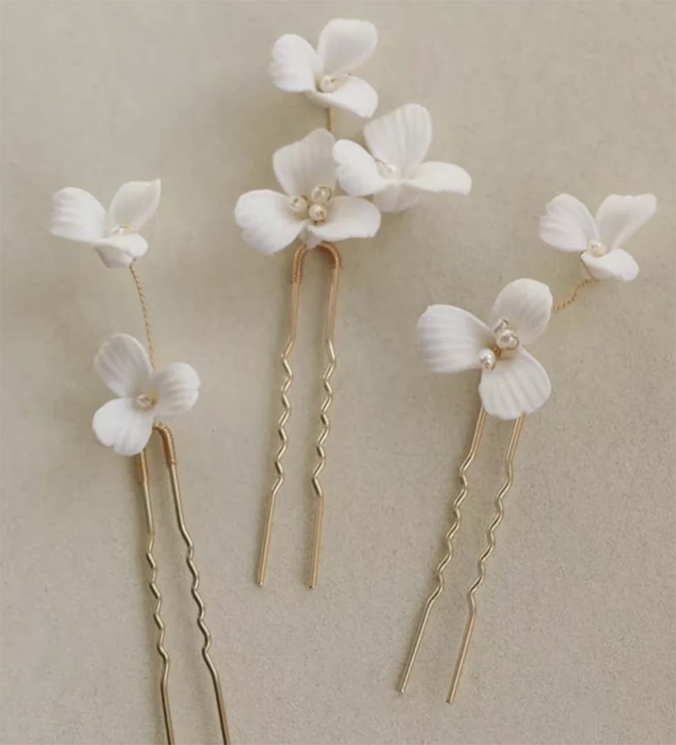 Haarnadel-Perlen-Blumen-Weiss-5